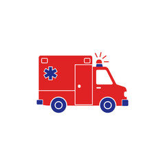 Ambulance service medical emergency vehicle rushing to the scene a symbol of healthcare with urgency ideal for first aid and rapid response.