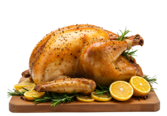Roasted Turkey with Lemon and Rosemary – Symbol of Abundance, Tradition, and Festive Warmth