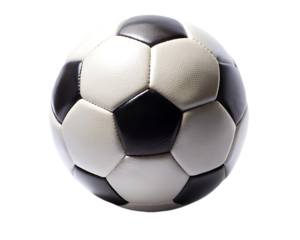 ball isolated on white background ,PNG.AI Generated.