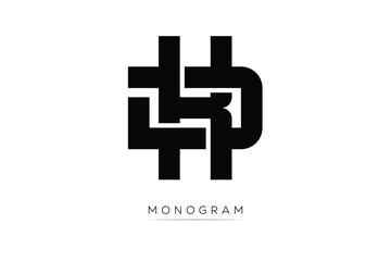 DK Creative Latter Logo. Monogram Logo Design.  Modern Minimal Initials Sing Symbol .