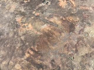 Natural Brown Stone Surface Texture Background