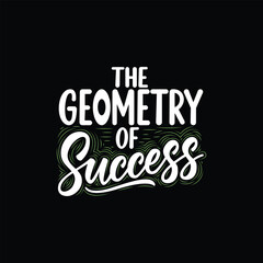 motivational inspiring typography quote design for success and positivity