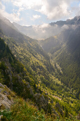 view from the top of mountain