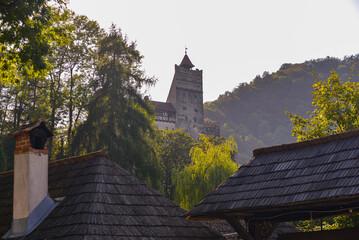 castle in the mountains