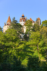 old castle on the hill