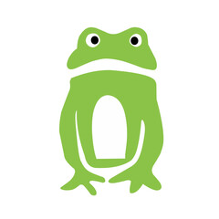 frog green vector