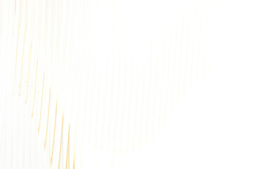 Abstract background with delicate golden lines creating a sense of movement and depth on a bright white canvas