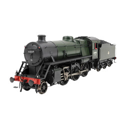 Fototapeta premium Detailed Model of a British Steam Locomotive A Collectors Item on transparent background