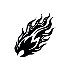 tribal flame logo design