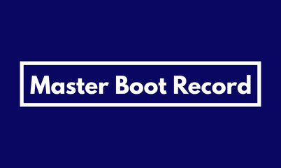 Master Boot Record