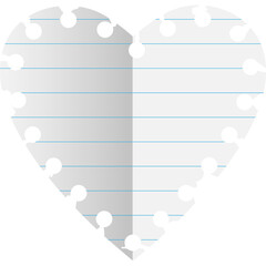 Paper heart