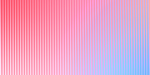 Pink to Blue Gradient Vertical Ribbed Background abstract
