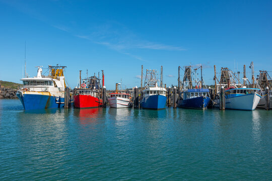 Fishing Trawlers at the Marina at Coffs Harbour