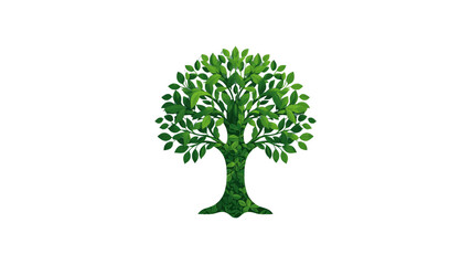 Obraz premium Lush Green Tree of Life Nature's Symbol of Growth and Renewal