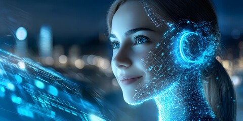AI-powered call centers are a blend of technology and human interaction.