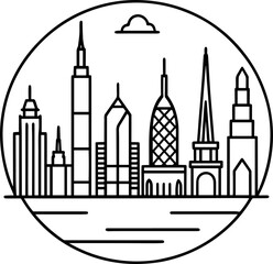 vector illustration of a building