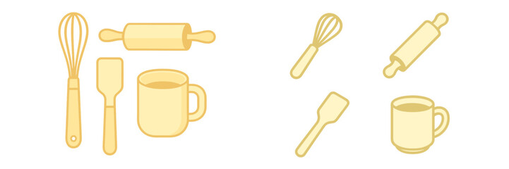 Kitchen Utensils for Baking and Cooking Activities