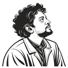 portrait of a young man