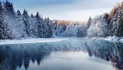 Fototapeta premium Beauty Of Nature In Winter