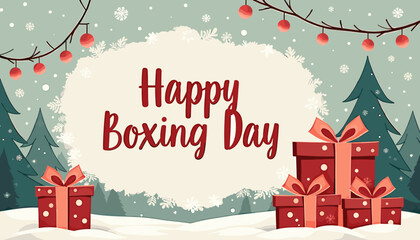 Boxing Day, Happy Boxing Day, happy boxing day, gift box, boxing day canada, boxing day banner, Boxing Day banner, Boxing Day poster, Happy Boxing Day design, Boxing Day sale banner, Boxing Day backgr