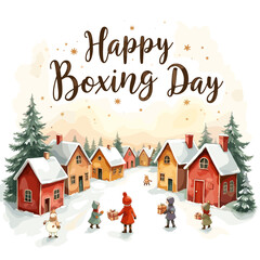 Boxing Day, Happy Boxing Day, happy boxing day, gift box, boxing day canada, boxing day banner, Boxing Day banner, Boxing Day poster, Happy Boxing Day design, Boxing Day sale banner, Boxing Day backgr