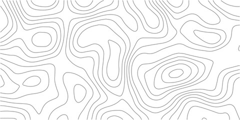 Abstract smooth contour mapping art, minimal topographic elevation relief background, seamless wave terrain surface texture for modern design