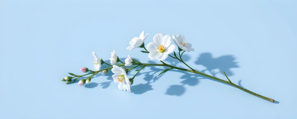 Outdoor Floral Bouquet with White Petals