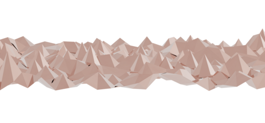 Stunning abstract landscape of a low poly mountain range. Perfect for backgrounds, textures, and design projects.  Neutral tones, modern aesthetic.