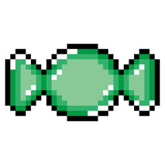 Fototapeta premium Pixel art item simple candy (5)
