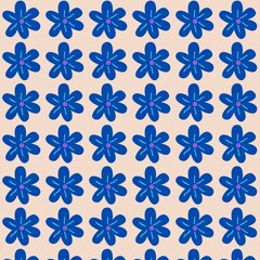 Fototapeta premium seamless floral pattern