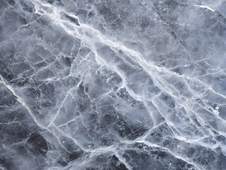 Fototapeta premium Abstract ice pattern texture on a frozen lake with grunge vintage cold gray backdrop