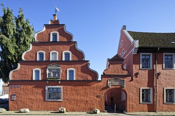 Heiliggeisthospital zu Stralsund, also Heilgeistkloster or Kloster zu Heiligen Geist, ensemble of buildings, first mentioned in 1256, Unesco World Heritage Site, Am Langenwall, Stralsund, Mecklenburg-Vorpommern, Germany