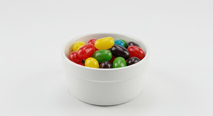 jelly beans in a bowl