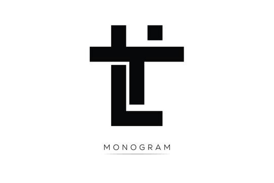 TT Creative Latter Logo. Monogram Logo Design.  Modern Minimal Initials Sing Symbol .