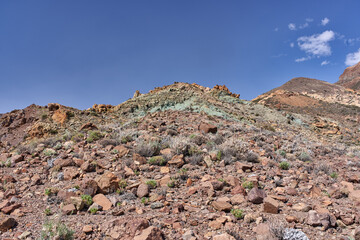 Lava formations at Roques de Garcia