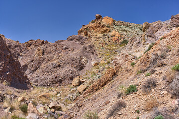 Lava formations at Roques de Garcia