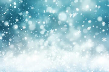Fototapeta premium Winter snow background snowflake atmosphere white.