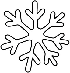 Obraz premium snowflake