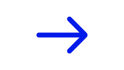 Sleek right arrow points the way forward, great for website navigation or presentation design needs