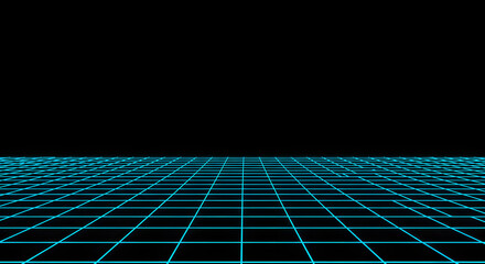 Cybernetic Vista: A futuristic digital landscape comes to life, revealing a network of electric grid, offering a sense of innovation and technological marvel.