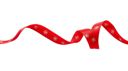 Christmas Decorative Ribbon Seamless Border
