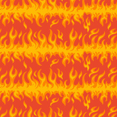 Vibrant flames pattern design