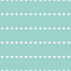 Seamless abstract geometric pattern with horizontal rows of small stars. Simple and elegant modern background with retro vibe. Monochrome geometric background