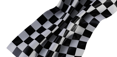 High-quality checkered flag image. Perfect for racing, sports, and victory themes.