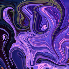 Bold purple and pink swirl abstract art with fluid motion, creating a dreamy and vibrant marbled design. Energetic visual for modern digital backgrounds.
