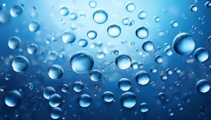 Beautiful Blue Bubble Background Design