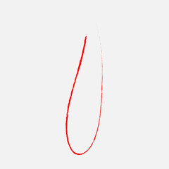 Circles Marking Highlight Reminder set of sketches illustrations 