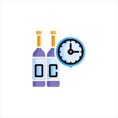 Clock wine