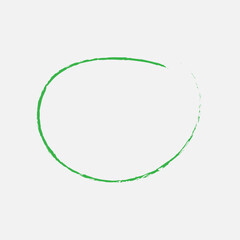 Drawn Line Circles Marking Highlight Reminder Design Elements