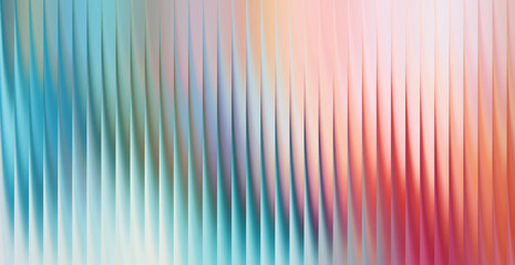 Abstract background with vertical pleats and soft pastel colors